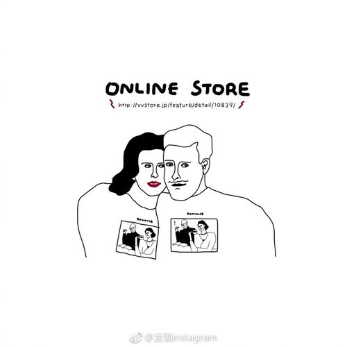 插画师moeko的极简系列黑白插画.ins:moeko_dr