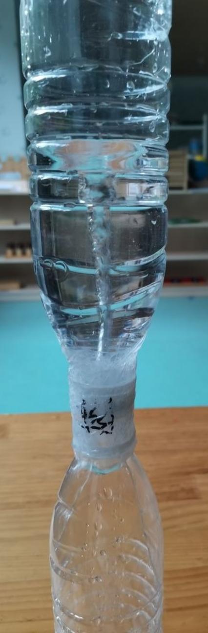 科学小实验《神奇水中龙卷风》