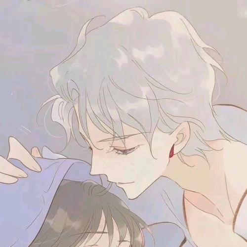 情头#情侣头像#二次元动漫头像第十七期 白蛇情侣头像|接吻系情侣