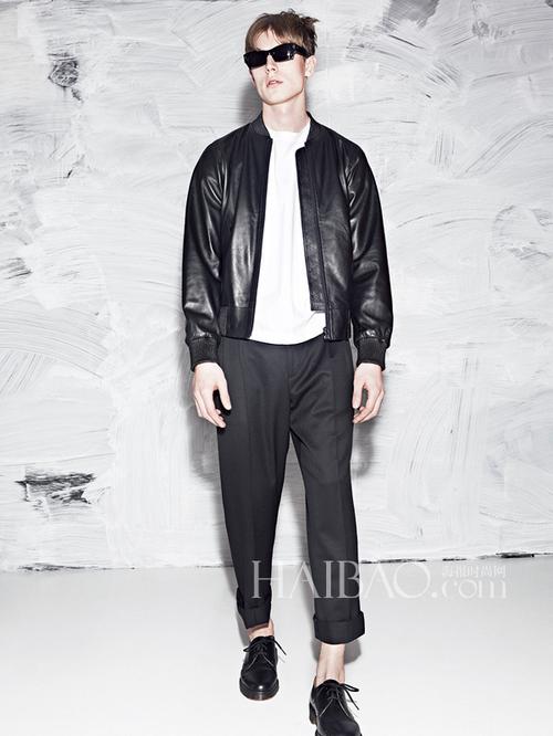 sandro 2014春夏男装系列lookbook 重金属迷幻诠释别样酷感