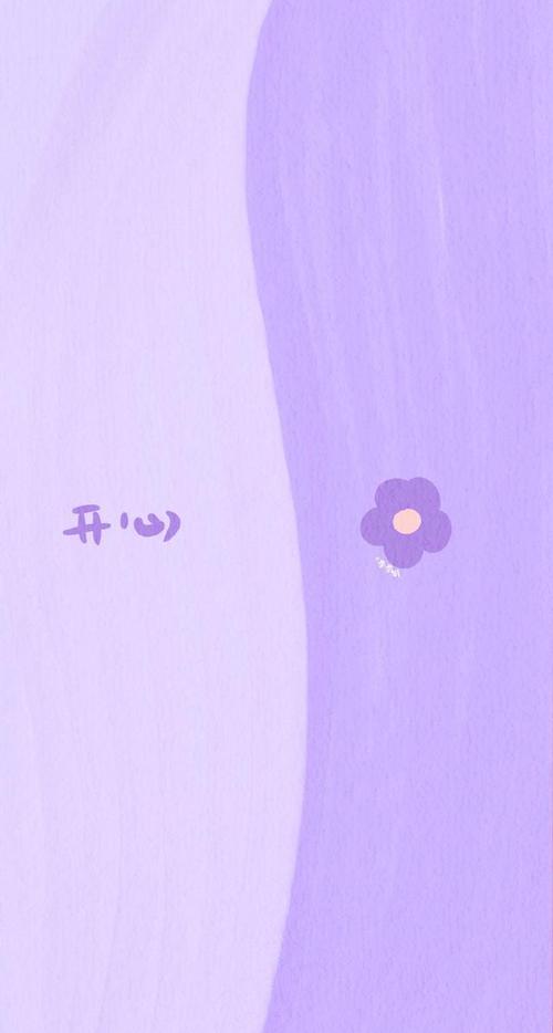 小清新糖果色聊天背景壁纸,分区式