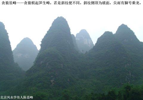 陈益峰风水九穴星峰