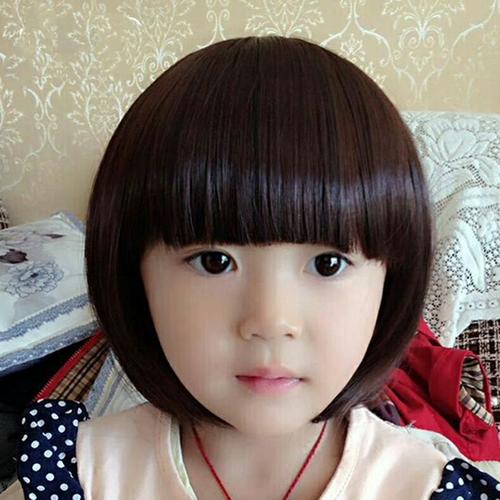 韩版儿童假发女宝宝短发女童婴儿假发小孩假发公主套