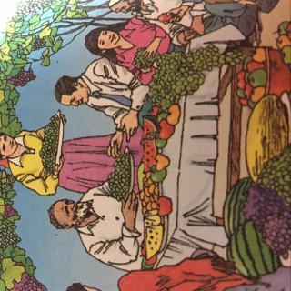 葡萄沟简笔画彩色