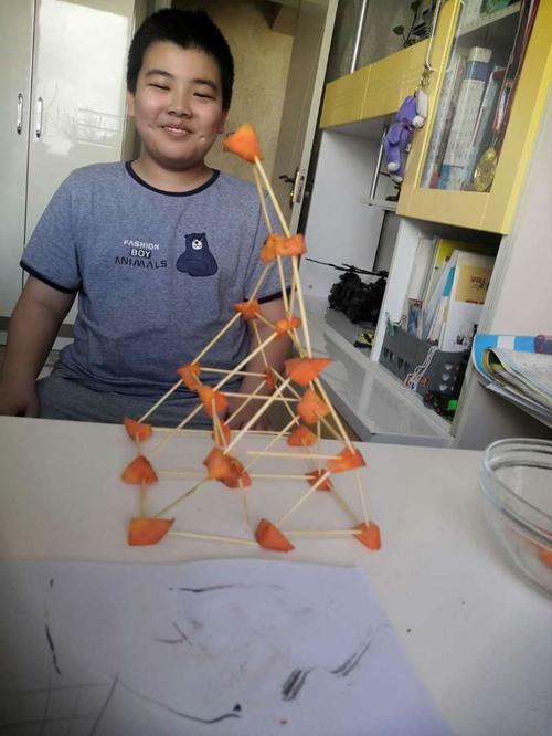 一节科学课带我们走进牙签创意搭建