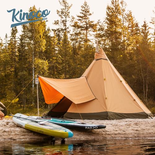 tentipi 户外豪华露营尖顶印第安帐篷canopy 5/7 comfort cp天幕