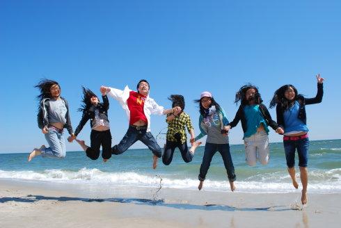 2009年5月19日,琼斯海滩,《跳跃的青春》