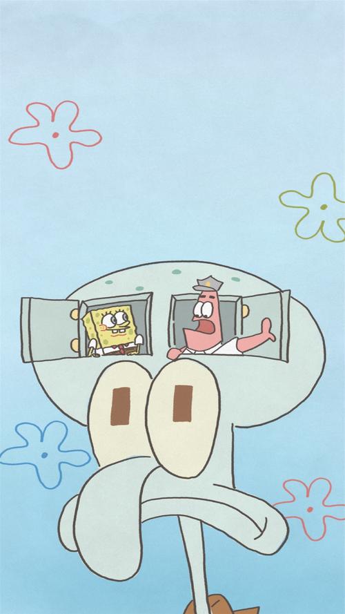 海绵宝宝超可爱卡通高清手机壁纸