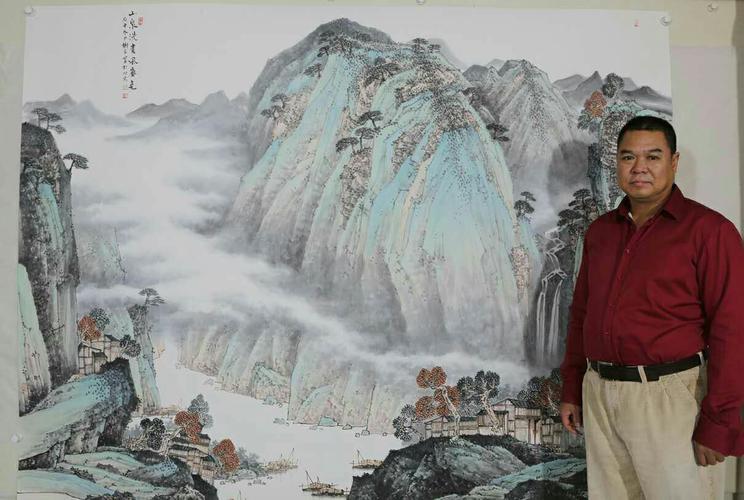 中国美协会员,张树立老师国画作品欣赏,与有缘人结缘,欢迎询价收藏