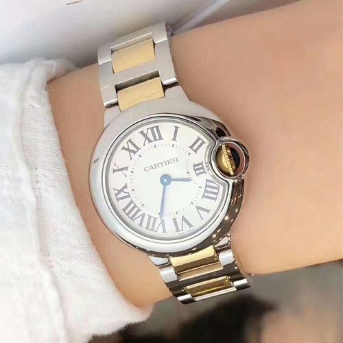 cartier 卡地亚蓝气球系列石英女表