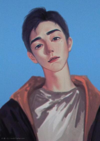 格格不入# #程博衍x项西# 画师:墨一北