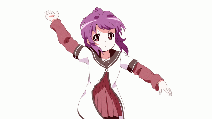 7 yuru yuri gifs