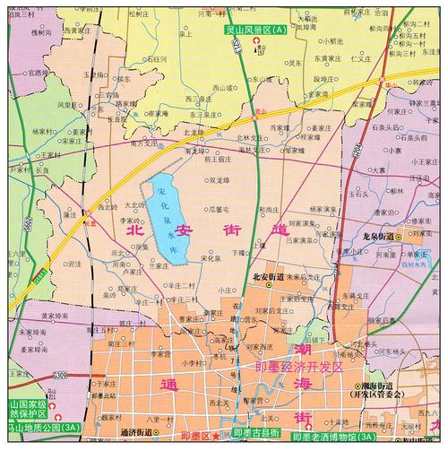 地图即墨交通旅游景区山东省城区攻略吃喝玩乐交通地图