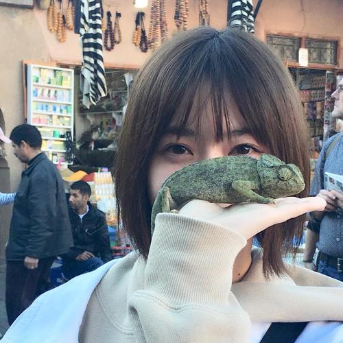 那个求短发头像的姐妹我来了(真人)