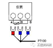 pt100探头原理解释及接线说明图文