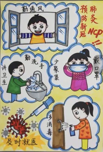 引导幼儿通过绘画活动牢记防疫知识,增强自我保护能力.