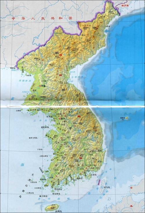 读朝鲜半岛年降水量和年平均气温分布图,并分析其形成原因