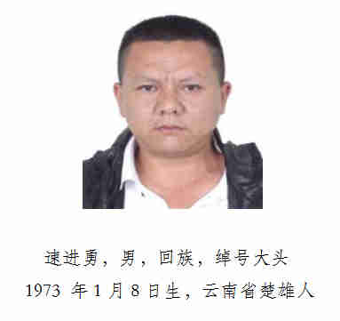 楚雄警方再次公开征集速进林等人涉恶犯罪团伙违法犯罪线索!