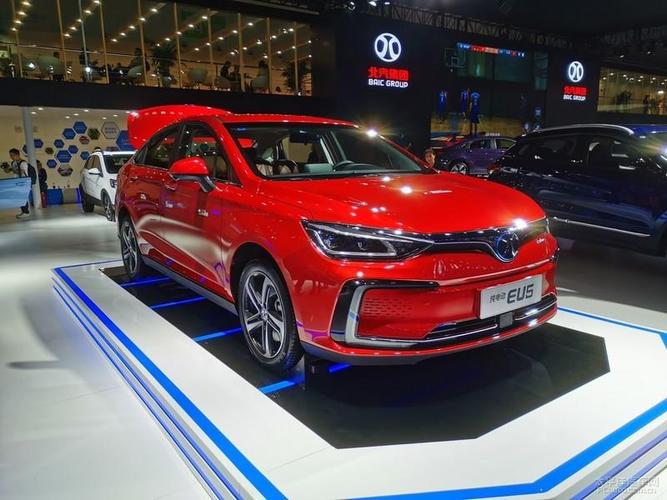 【太平洋汽车网 2019成都车展】北汽新能源新款eu5在本届成都