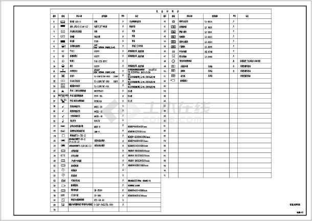 某城市16层住宅带地下人防电气施工图