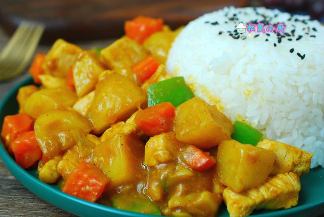 咖喱鸡肉饭