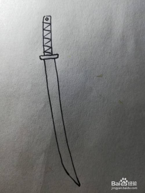 魔刀千刃怎么画简单又帅气
