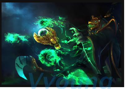 dota2/死灵法师nec瘟疫法师/神话套装/阴魂之怒/有指针载入/现货