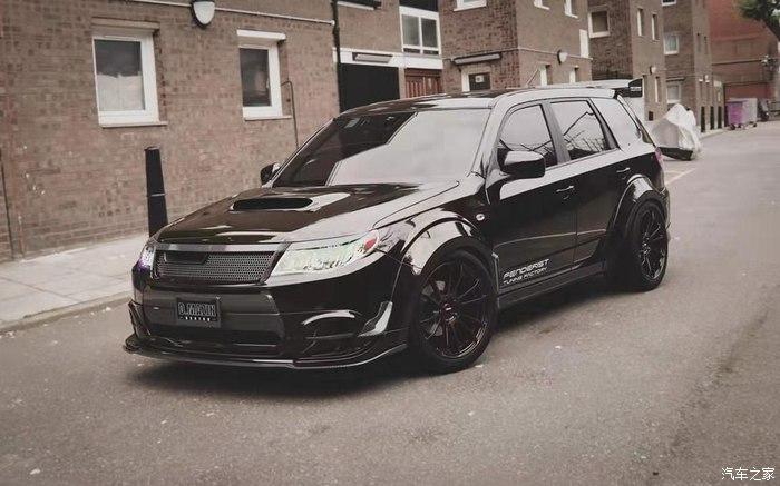 最帅斯巴鲁改装车,兄弟们跟上