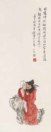 溥畲笔下的钟馗好有趣,威严不失乐趣,古人端午节也画钟馗