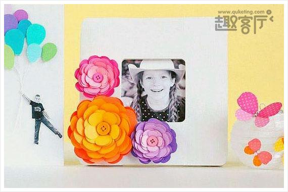 简单卡纸相框制作 儿童手工diy相框