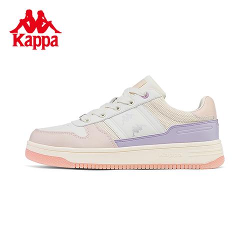 kappa卡帕串标板鞋冬情侣男女皮面休闲鞋小白鞋k0bz5cc11板鞋