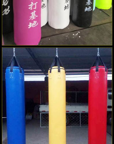 厂家直销沙袋吊式 室内健身拳击沙包 拳击擂台手套 拳击沙袋立式