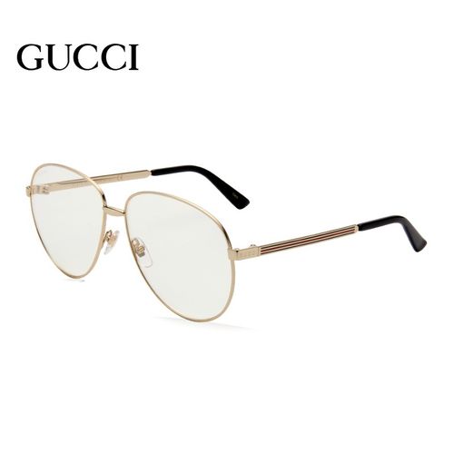 gucci古驰太阳镜墨镜蛤蟆镜全框复古时尚商场同款金属