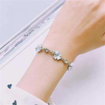 fandiziins闺蜜手链女手镯学生韩版手环少女心森系网红简约二人社会