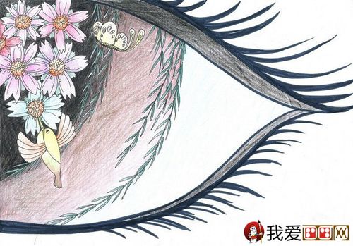 中学生绘画获奖作品欣赏,中学生绘画作品图片