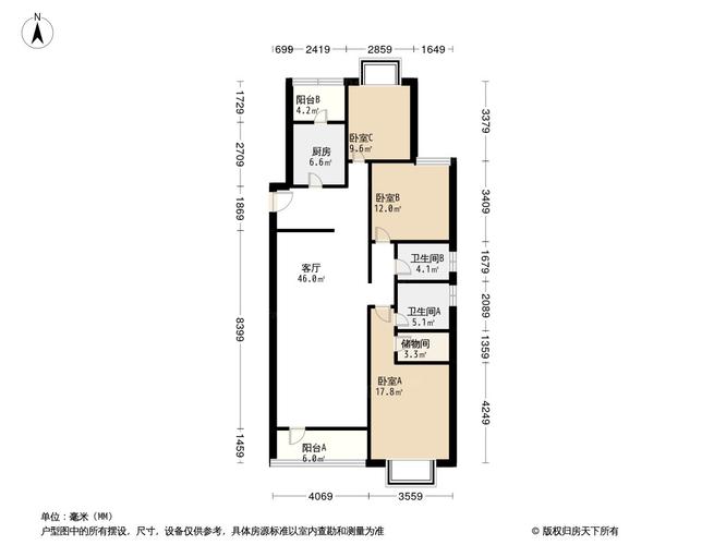 世桥国贸公寓主力户型有3室1厅2卫1厨世桥国贸公寓地址交通楼盘位于东