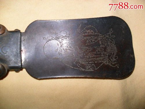 超精美年年有余老寿星老铜鞋拔子