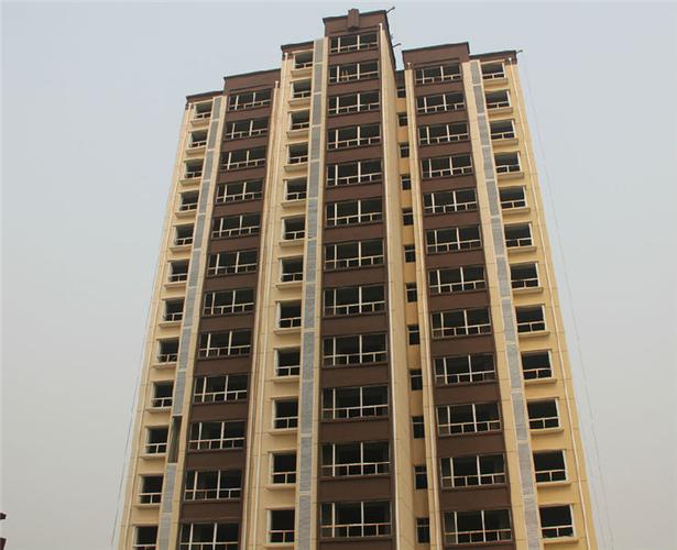 西安潼关福馨小区二期外墙真石漆工程