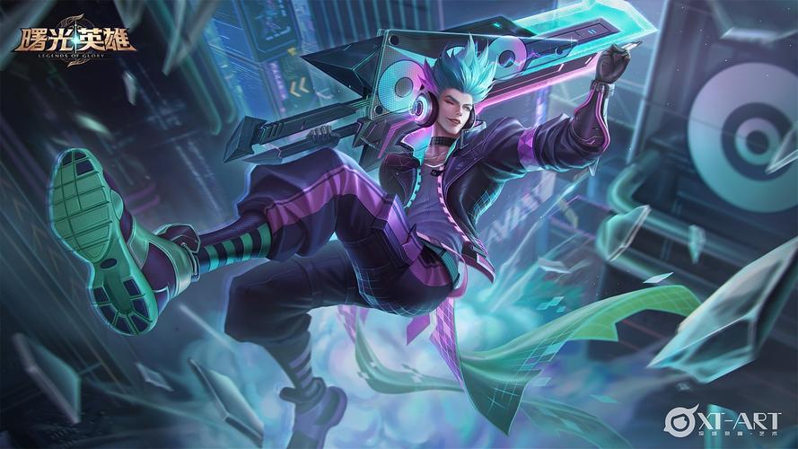 深圳枭瞳参与制作《曙光英雄》新解禁9图|插画|游戏