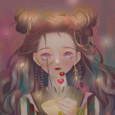 很好看的卡通人物女生头像图片