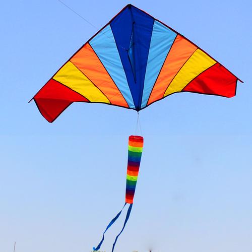 彩虹三角风筝