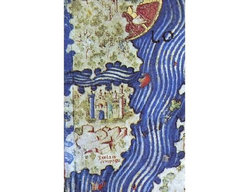 图41/《皮里·雷斯地图》细节:海地