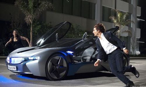 宝马i8在《碟中谍4》亮相