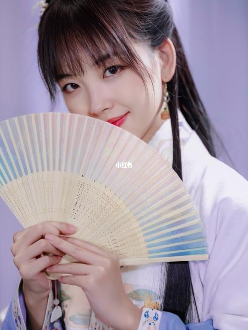 王冰冰穿汉服,漂亮!