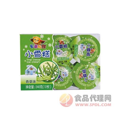 产品库 糕点 卡蒂啦熊小雪糕香草味240g 产品分类休闲食品 - 糕点品牌