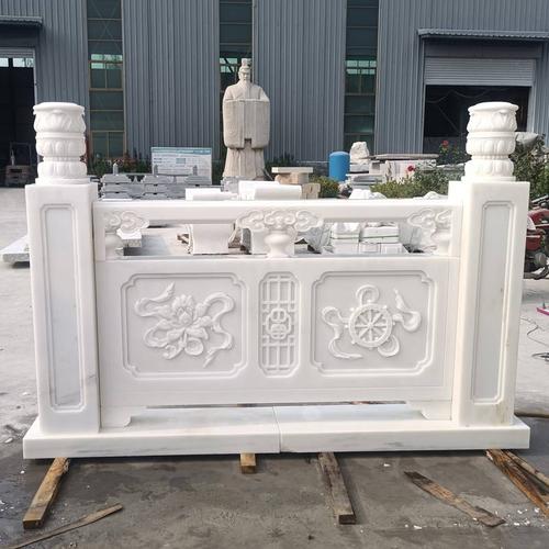 汉白玉栏杆汉白玉栏杆定做样品实拍图