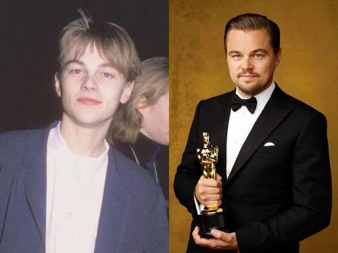 10位好莱坞明星前后对比照:小李子在海王面前不算什么