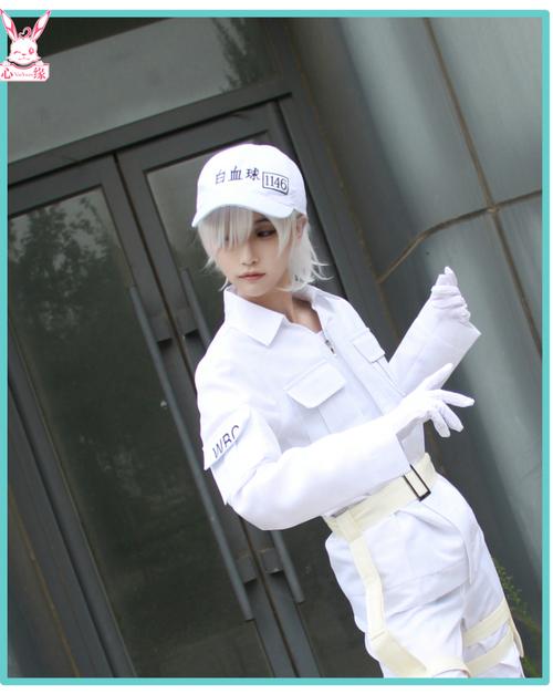 现货 工作细胞cos 白细胞白血球 cosplay服装 制服套装