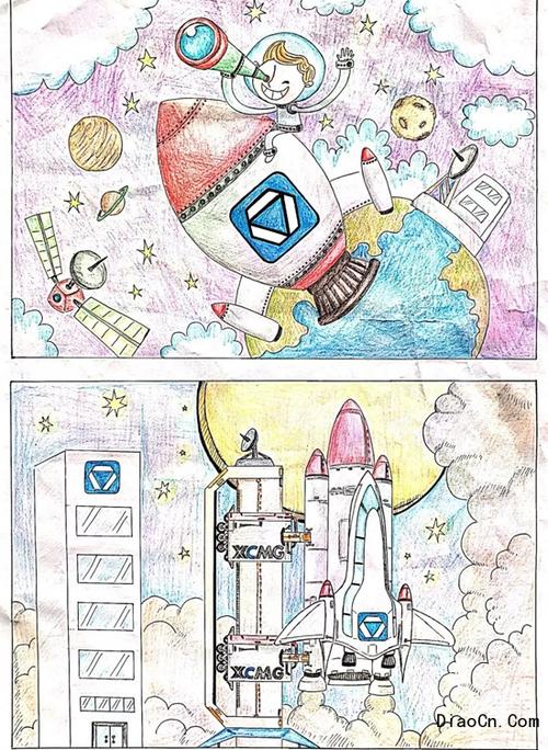 儿童画 | "童心筑梦 共创未来",快来pick心中的美好世界!