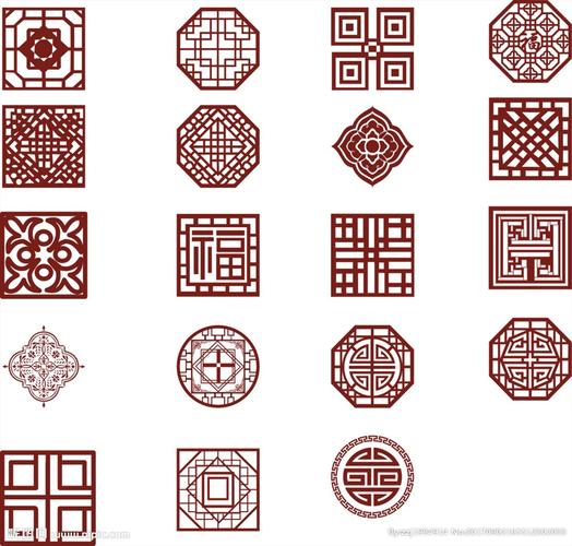 中国风镂空边框图片